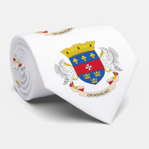 Cravate Drapeau de Saint-Barthélemy