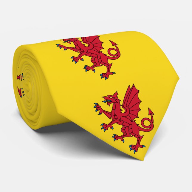 Cravate Drapeau de Somerset (Roulé)