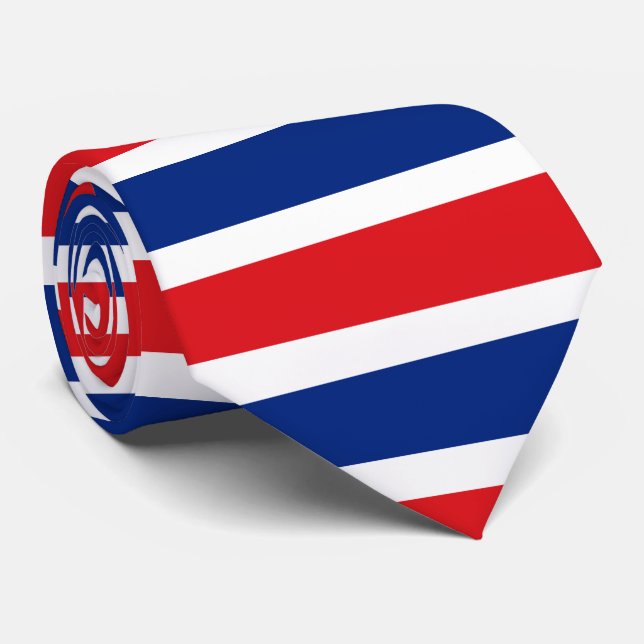 Cravate Drapeau de Thaïlande (Roulé)