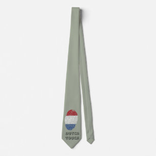 Cravate Drapeau d'empreinte digitale de contact de