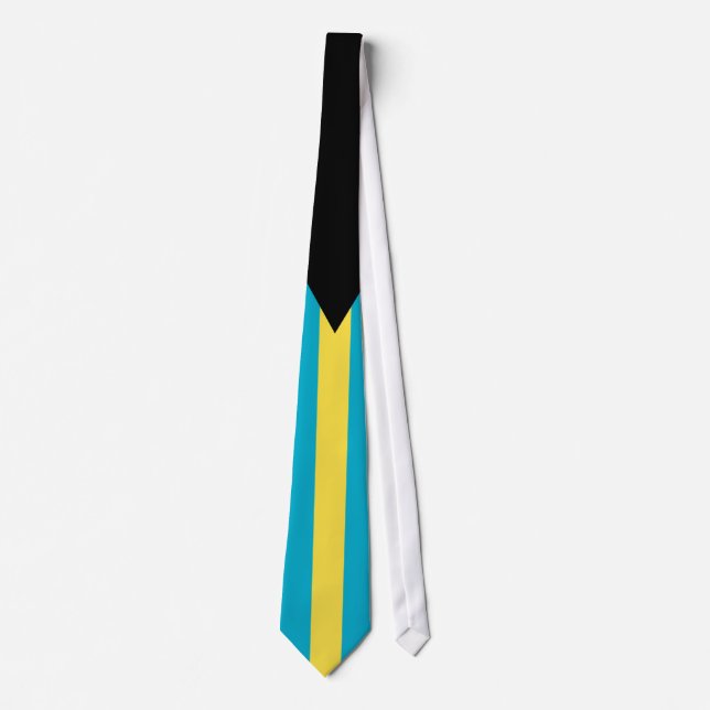 Cravate Drapeau des Bahamas (Devant)
