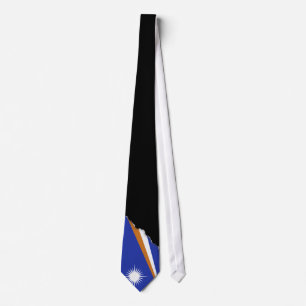 Cravate Drapeau des Îles Marshall