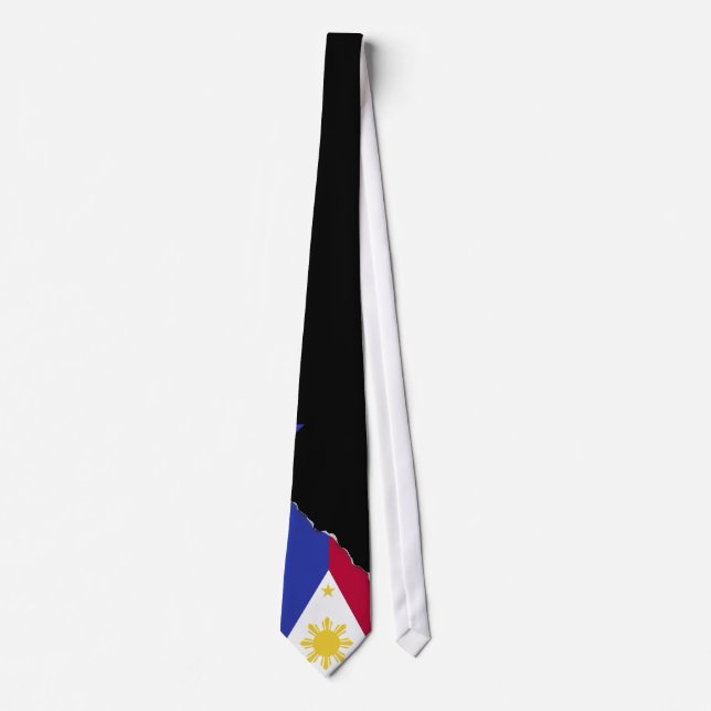 Cravate Drapeau des Philippines (Devant)