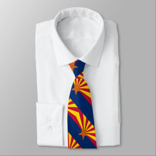 Cravate Drapeau d'état de l'Arizona