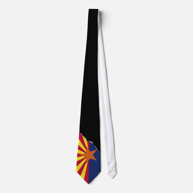Cravate Drapeau d'état de l'Arizona (Devant)