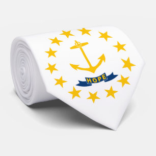 Cravate Drapeau d'État de Rhode Island