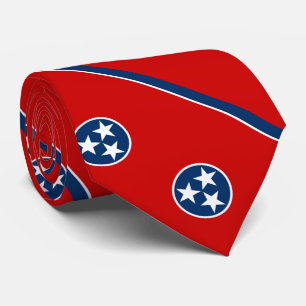 Cravate Drapeau d'état du Tennessee