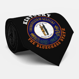 CRAVATE DRAPEAU D'ÉTAT KENTUCKY BLUEGRASS