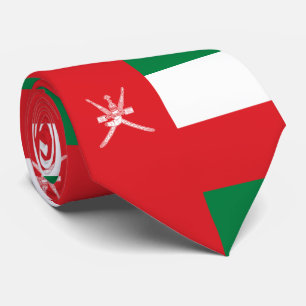 Cravate Drapeau d'Oman
