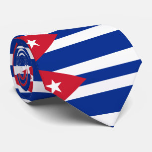 Cravate Drapeau du Cuba