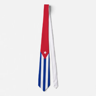 Cravate Drapeau du Cuba
