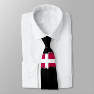 Cravate Drapeau du Danemark