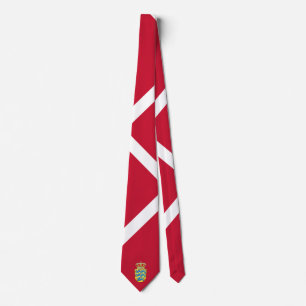 Cravate Drapeau du Danemark