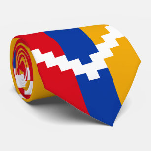 Cravate Drapeau du Haut-Karabakh