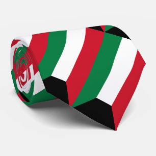 Cravate Drapeau du Koweït
