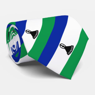 Cravate Drapeau du Lesotho
