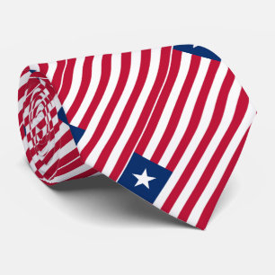 Cravate Drapeau du Libéria