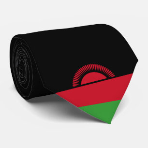 Cravate Drapeau du Malawi