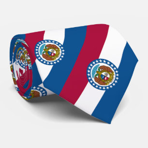 Cravate Drapeau du Missouri