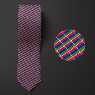Cravate Drapeau du Motif de Gambie