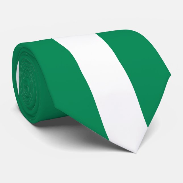 Cravate Drapeau du Nigeria patriotique (Roulé)