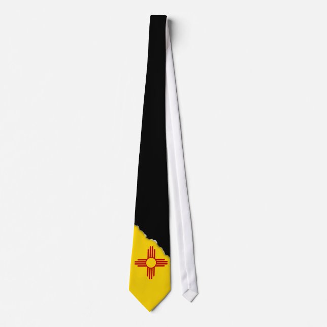 Cravate Drapeau du Nouveau Mexique (Devant)
