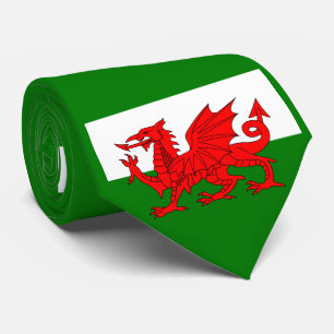 Cravate Drapeau du Pays de Galles