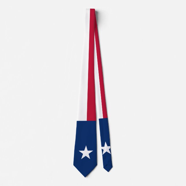 Cravate Drapeau du Texas (Devant)
