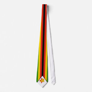 Cravate Drapeau du Zimbabwe