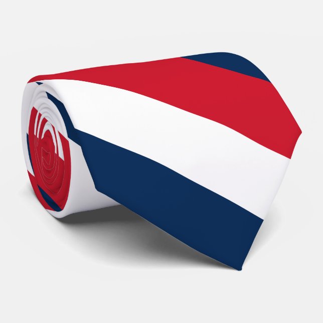 Cravate Drapeau français (Roulé)