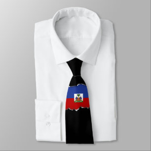 Cravate Drapeau haïtien