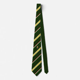 Cravate Drapeau hongrois de rayures