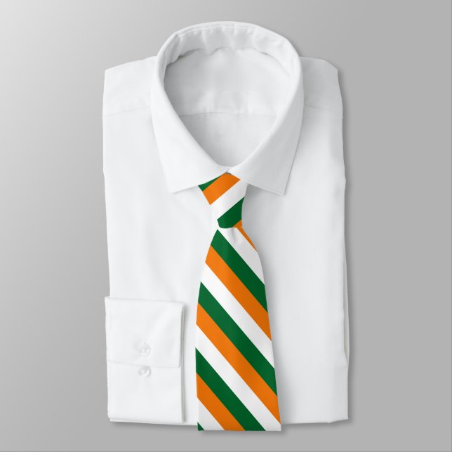 Cravate Drapeau irlandais (Attaché)