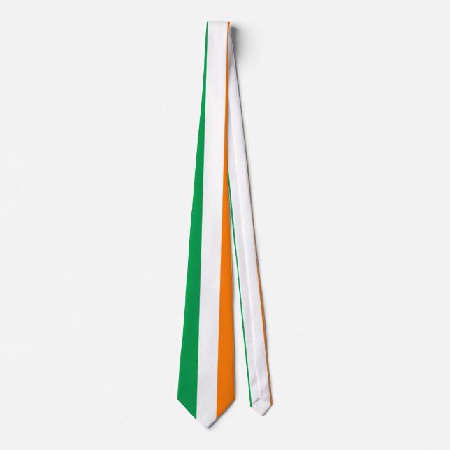 Cravate Drapeau irlandais (Devant)