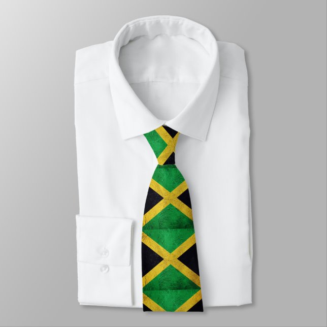 Cravate Drapeau jamaïcain (Attaché)