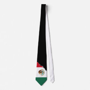 Cravate Drapeau mexicain classique