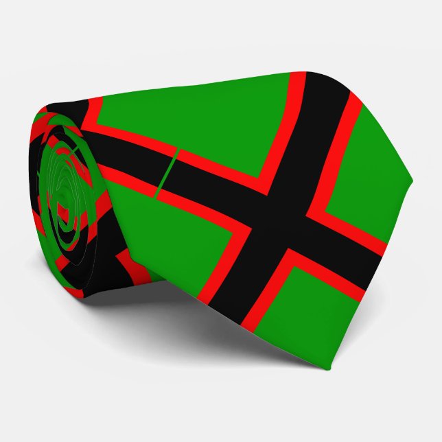 Cravate Drapeau national de Karelia (Roulé)