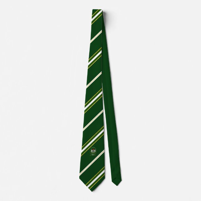 Cravate Drapeau nigérien de rayures (Devant)