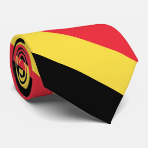 Cravate Drapeau patriotique belge
