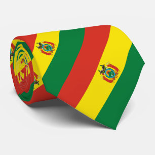 Cravate Drapeau patriotique bolivien