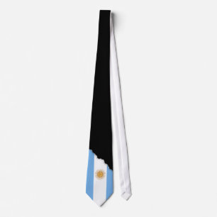 Cravate Drapeau traditionnel de l'Argentine