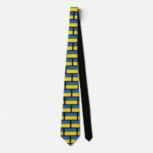 Cravate Drapeau Ukraine