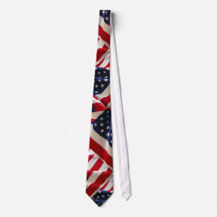 Cravate Drapeaux des USA