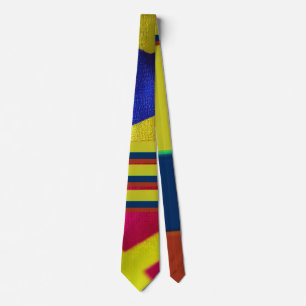 Cravate Drapeaux D'Inspiration (Colombie)