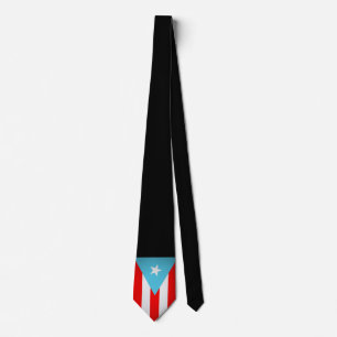 Cravate Drapeaux portoricains