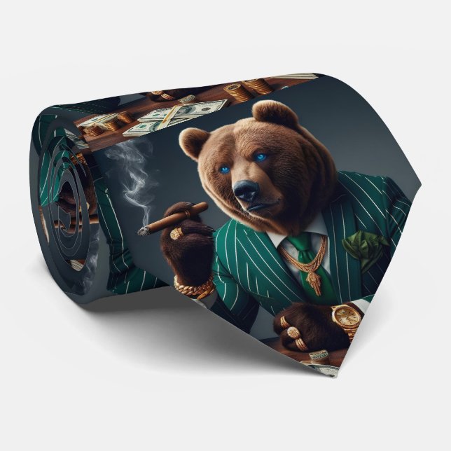 Cravate Drôle Avocat Avocat Directeur Général (Roulé)