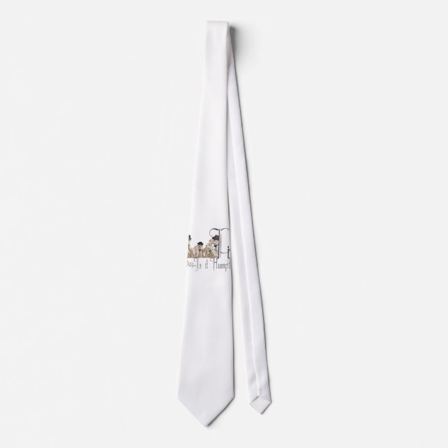 Cravate Drôle Camels de la Journée de la Humpe à Monocles (Devant)