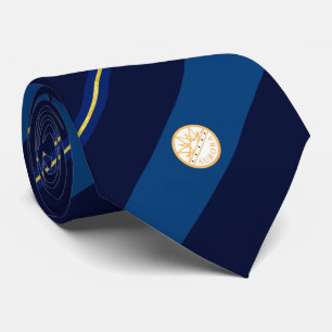 Cravate du drapeau de la ville d'Aurora (Colorado)