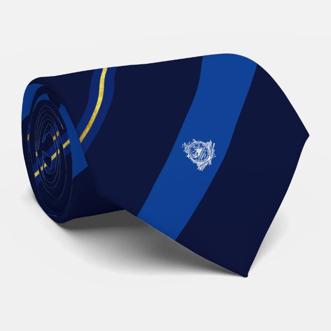 Cravate du drapeau de la ville de Charleston (Caro (Roulé)