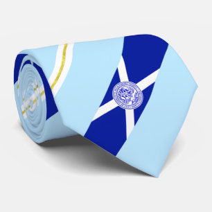 Cravate du drapeau de la ville de Charlotte (Carol